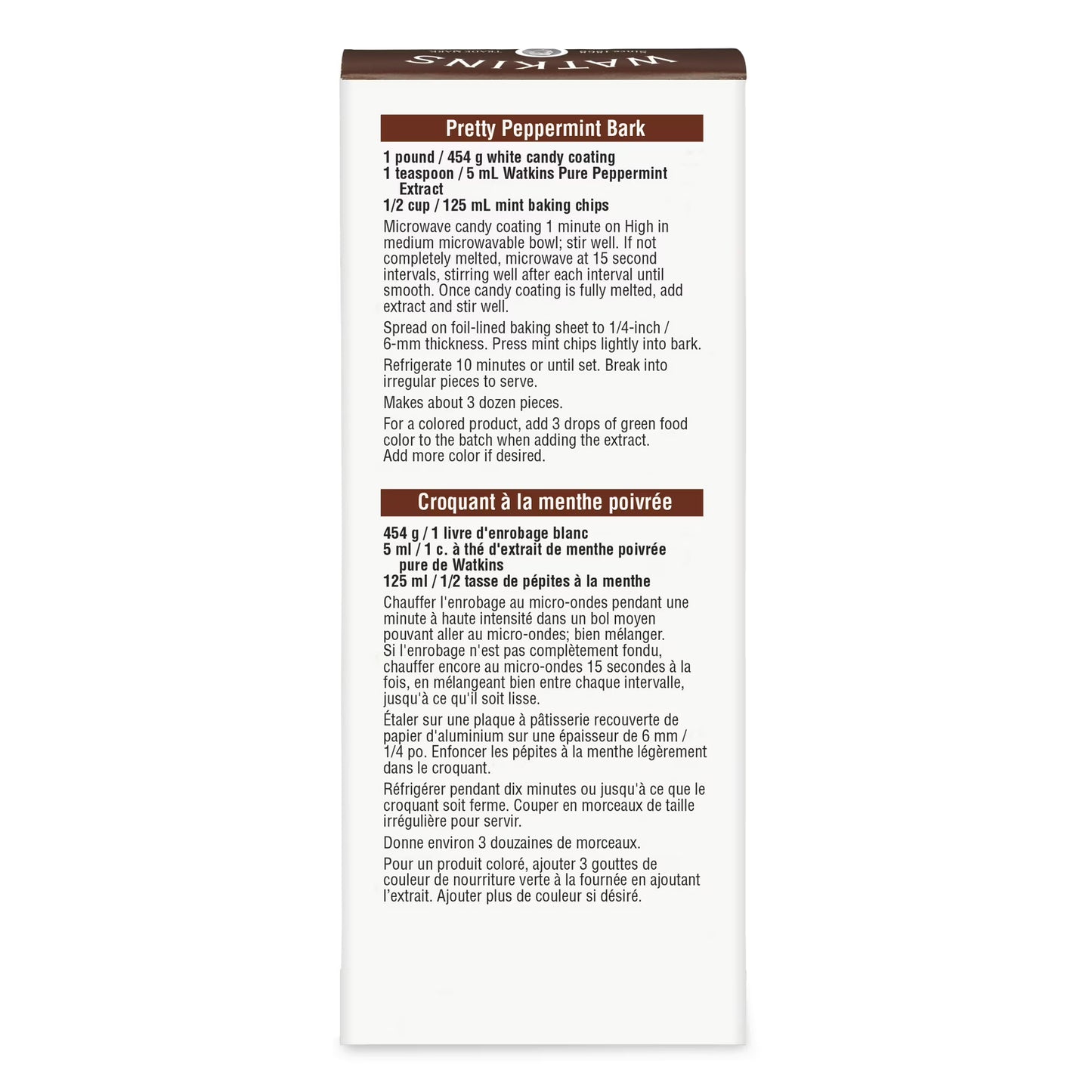 Watkins Pure Peppermint Extract (Liquid), 2 fl oz