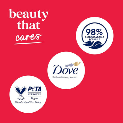 Dove 24hr Lotion Body Wash Revitalizante Cherry & Chia Milk, 30.6 oz | Hydrating body wash with MicroMoisture and a luscious cherry scent