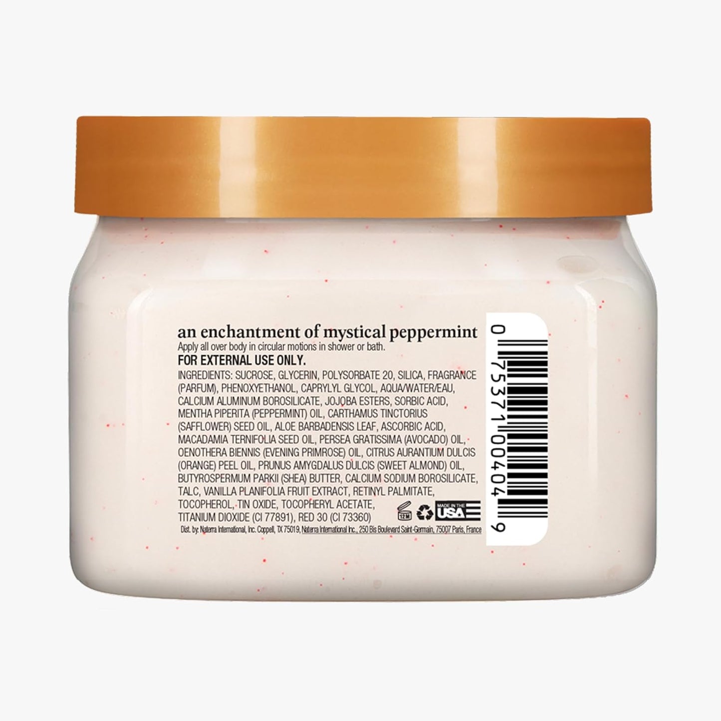 Tree Hut Merry Mint Shea Sugar Scrub, Exfoliating & Hydrating Body Scrub with Shea Butter & Essential Oils, Smooth Skin, For All Skin Types, Holiday Gift & Stocking Stuffer, Vegan, 18 oz (Pack of 2)