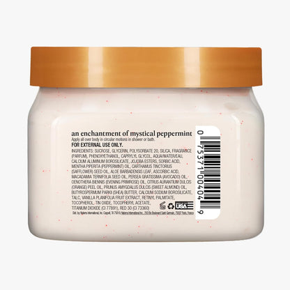 Tree Hut Merry Mint Shea Sugar Scrub, Exfoliating & Hydrating Body Scrub with Shea Butter & Essential Oils, Smooth Skin, For All Skin Types, Holiday Gift & Stocking Stuffer, Vegan, 18 oz (Pack of 2)