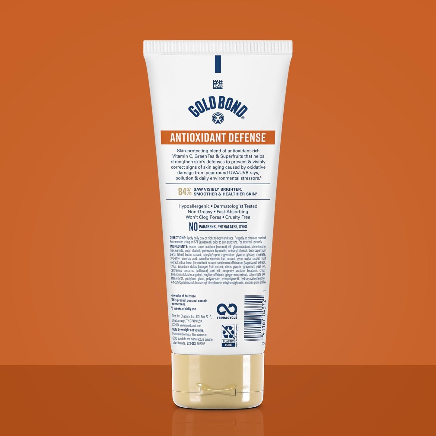 Gold Bond Age Renew Antioxidant Defense Body Lotion & Face Moisturizer | Face and body lotion for women & men, brightens, smooths & evens skin tone, with Vitamin C, Superfruits, Green Tea, 8 oz.