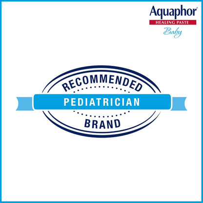 Aquaphor Baby Diaper Rash Paste - For Serious Diaper Rash and Flare-ups - 3.5 Oz. Tube (Pack of 12)