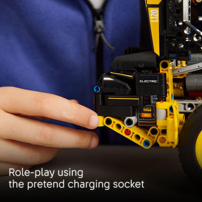 LEGO Technic Volvo L120 Electric Wheel Loader Construction Toy - Pretend Play Building Set - Great Birthday Gift for Boys, Girls, and Kids 9+ Who Love Vehicle Playsets - 42209
