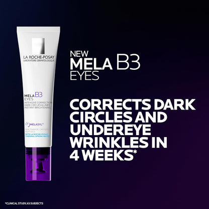La Roche-Posay Mela B3 Eyes, Eye Cream Treatment for Dark Circles, 0.5oz