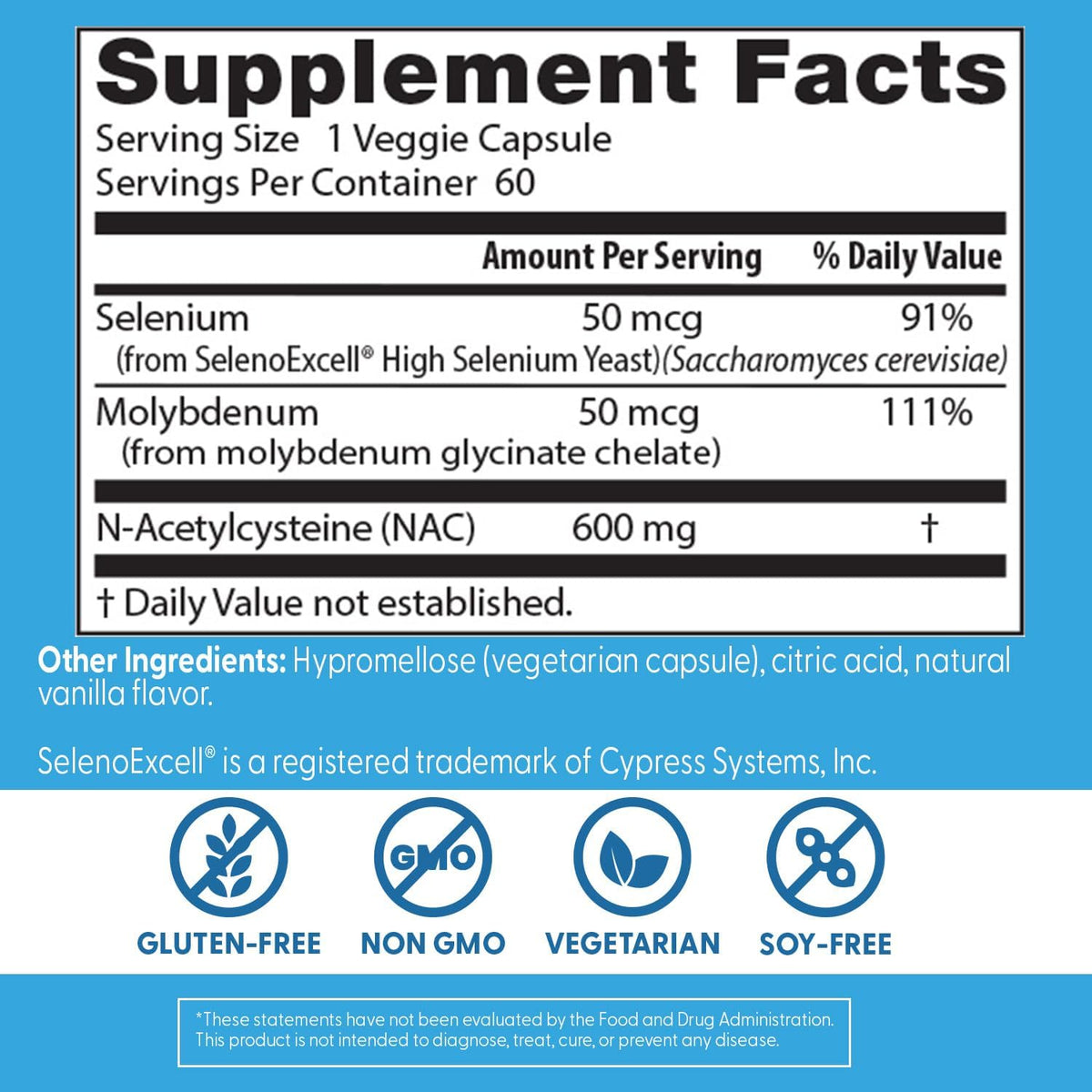 Doctor's Best NAC Detox Regulators Supplement, 180 Veg Caps