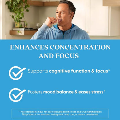 Doctor's Best Calm-Z, for Men & Women Calm & Focus Support, 60 Veg Caps