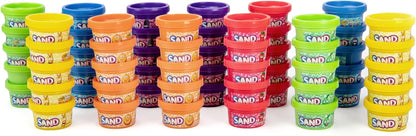 Crayola Silly Scents Play Sand – 60 Mini 1oz Tubs of Moldable Sensory Sand in 6 Bright Colors | Easter Day Party Favors, Classroom Prizes, Sensory Toys, Fidget & Creativity