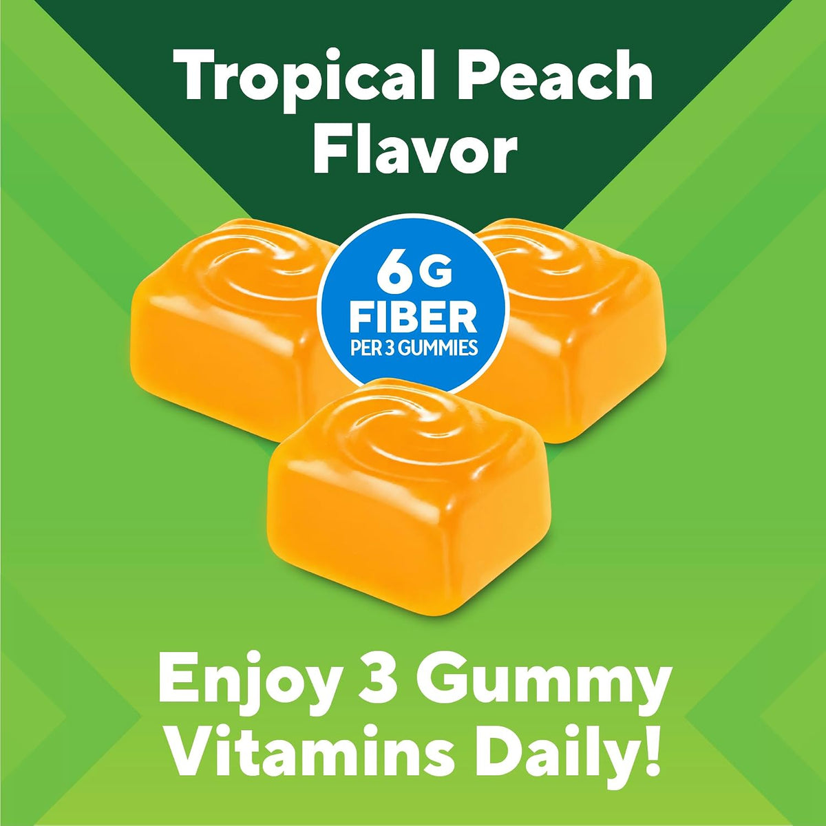 Vitafusion GLP1 Fiber Plus Gummy | 90 Sugar Free Gummies