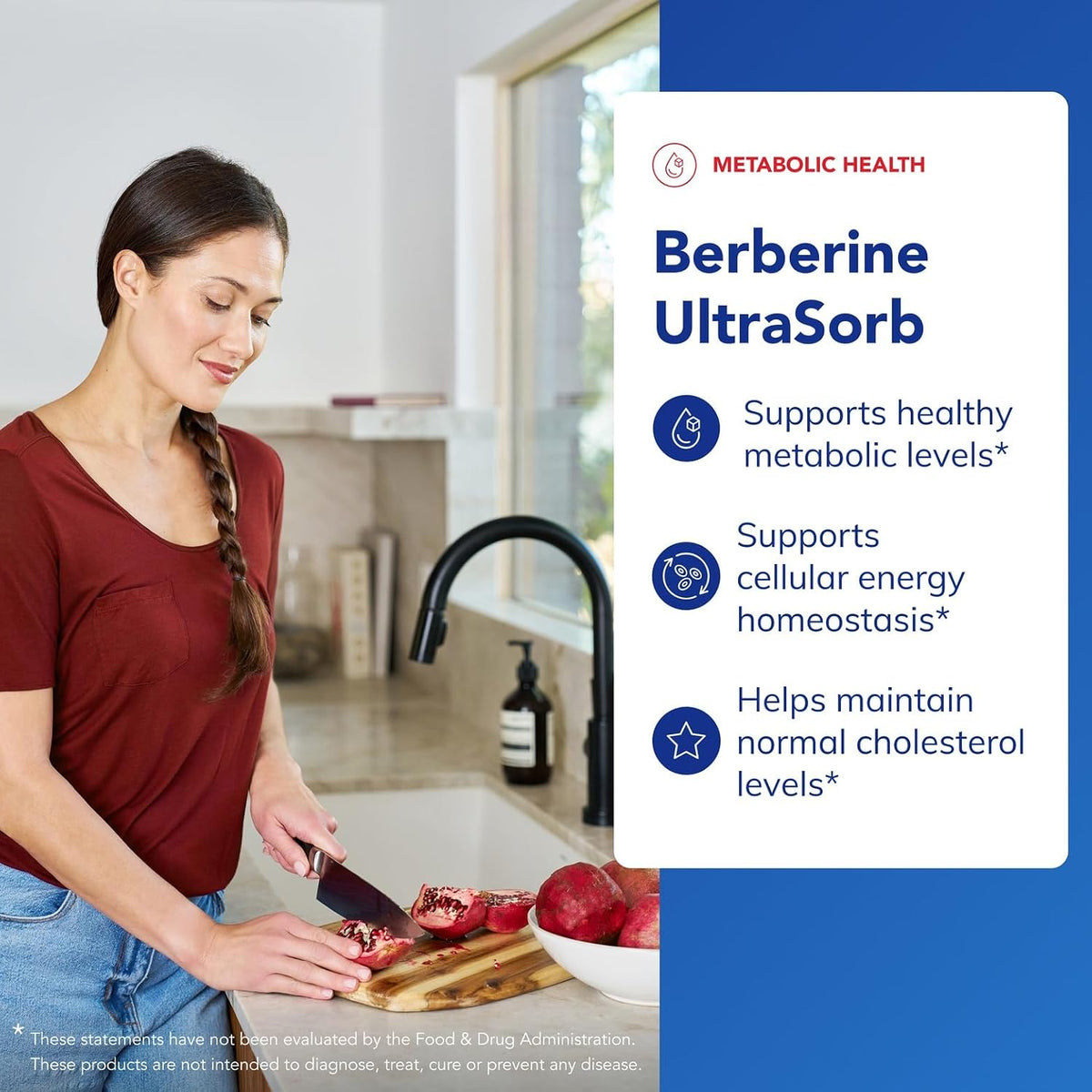 Pure Encapsulations Berberine UltraSorb, 60 Capsules