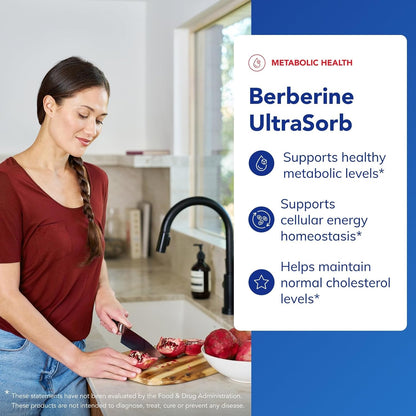Pure Encapsulations Berberine UltraSorb, 60 Capsules
