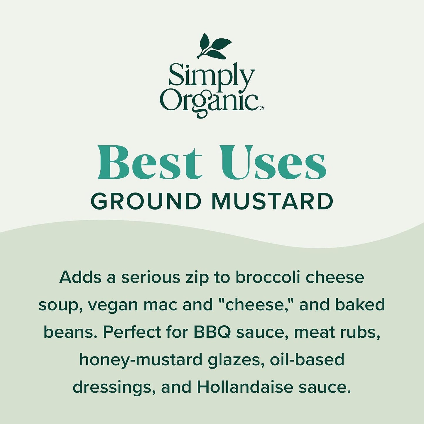 Simply Organic, Mustard Ground Organic, 3.07 Ounce