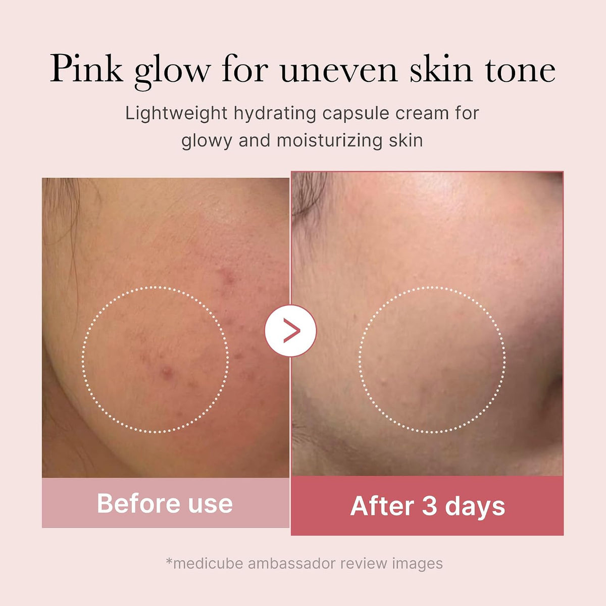 medicube Tone & Firm Moisturizer Duo - Deep Vitamin C & PDRN Capsule Cream