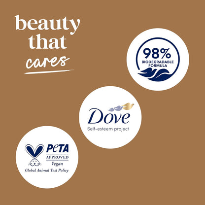 Dove 24hr Lotion Body Wash Indulge Warm Vanilla & Sweet Cream, 20 oz | Moisturizing body wash with MicroMoisture for silky-soft skin