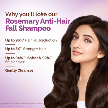 MAMAEARTH Rosemary Shampoo with Rosemary & Methi Dana 13.52 Fl Oz/400ml