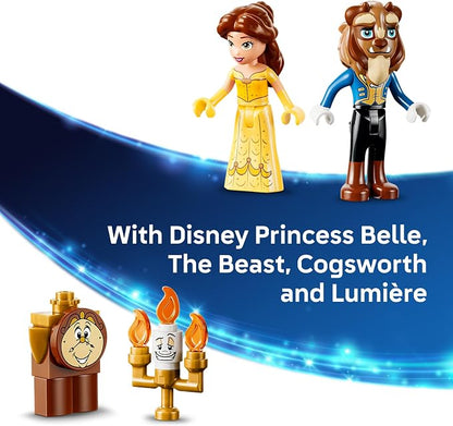 LEGO Disney Princess Belle & the Beast's Enchanted Castle 43289 | Building Toys for Girls & Boys, Ages 4+, Castle Toy W/ Movie Characters, Pretend Play, 254 pieces, Gift for Birthdays