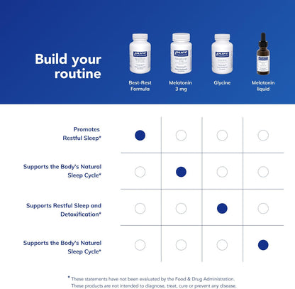 Pure Encapsulations Best-Rest Formula, 120 Capsules