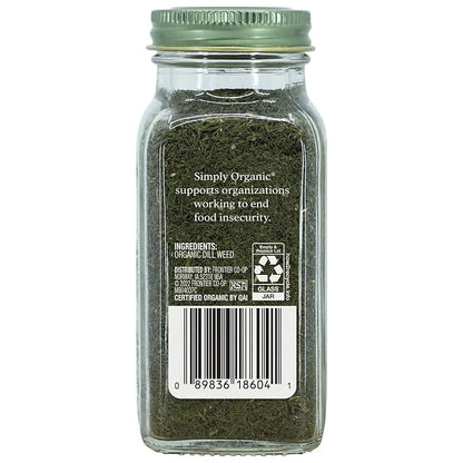 Simply Organic, Dill Weed Organic, 0.81 Ounce