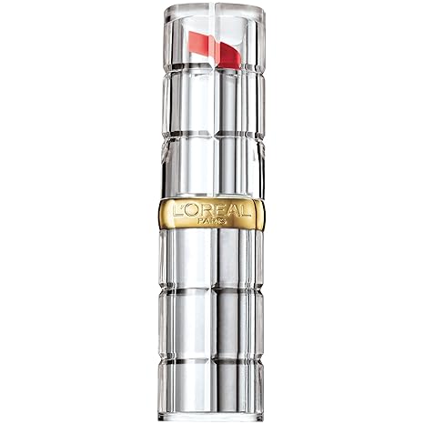 L'Oreal Colour Riche Shine Lipstick, Enamel Red 0.1 oz