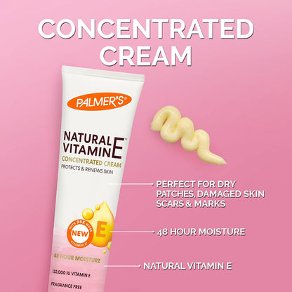 Palmer's Natural Vitamin E Concentrated Cream, 2.1 Ounce (Pack of 2)