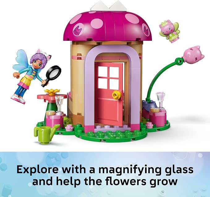 LEGO Gabby's Dollhouse Kitty Fairy's Garden House 11212 | Preschool Building Toys for Girls & Boys, Ages 4+, W/ Starter Bricks, Sturdy Build for Pretend Play, 103 pieces, Gift Idea