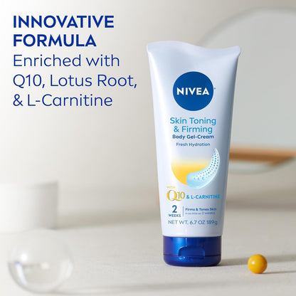 NIVEA Skin Firming Skin Care Set, Variety Pack, 2 x 6.7 OZ