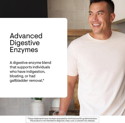 Thorne Advanced Digestive Enzymes, Pepsin & Betaine HCl, 180 Capsules