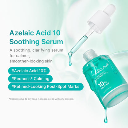 medicube Firm & Soothe Serum Duo, NAD Firming Serum & Azelaic Acid Soothing Serum, Korean Skincare