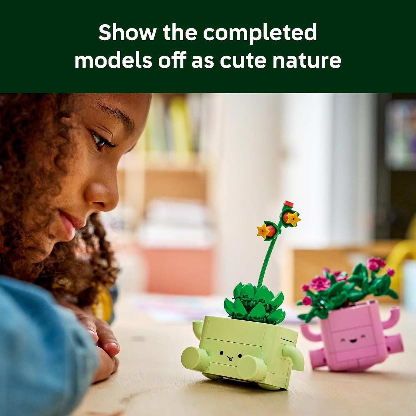 LEGO Botanicals Rocking Plants - Building Toy for Kids, Girls & Boys, Ages 9+ - Decor for Dorm Desk or Shelf - Housewarming Gift Ideas - 11506