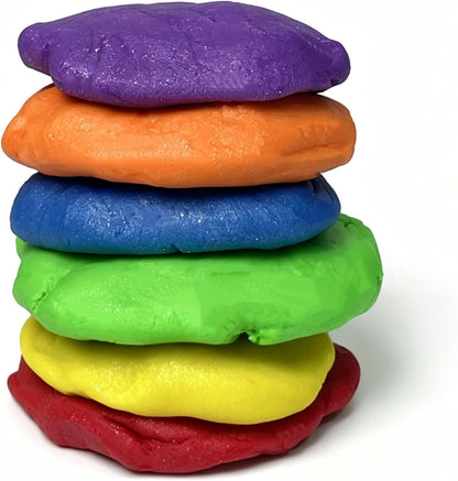 Crayola Special Effects Dough in 3oz Tubs in Pearl, Cosmic & Neon – Party Favors, Fidget Toys, Sparkling Colors, Creative Play, Safe Non-Toxic, Classroom Fun or Non-Candy Alternative (Cosmic, 18 Pack)