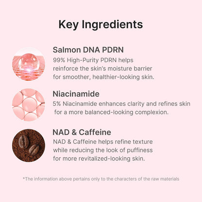 medicube PDRN Pink Tension Up Sheet Mask - 3-Step Contouring Mask
