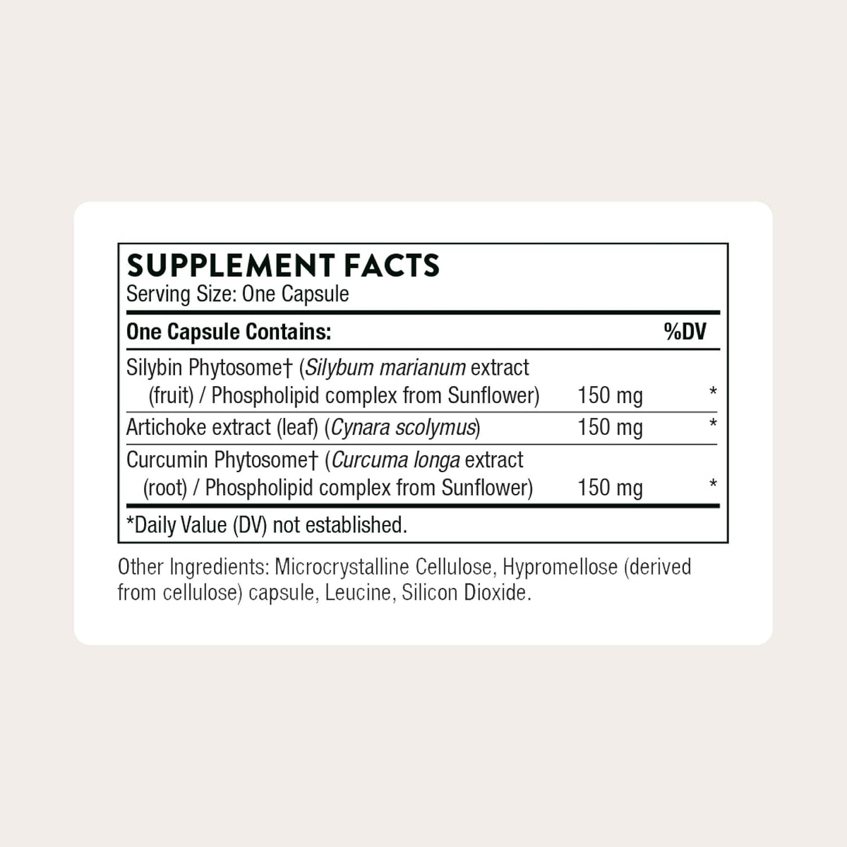 THORNE S.A.T., Milk Thistle, Curcumin Phytosome & Artichoke, 60 Capsules
