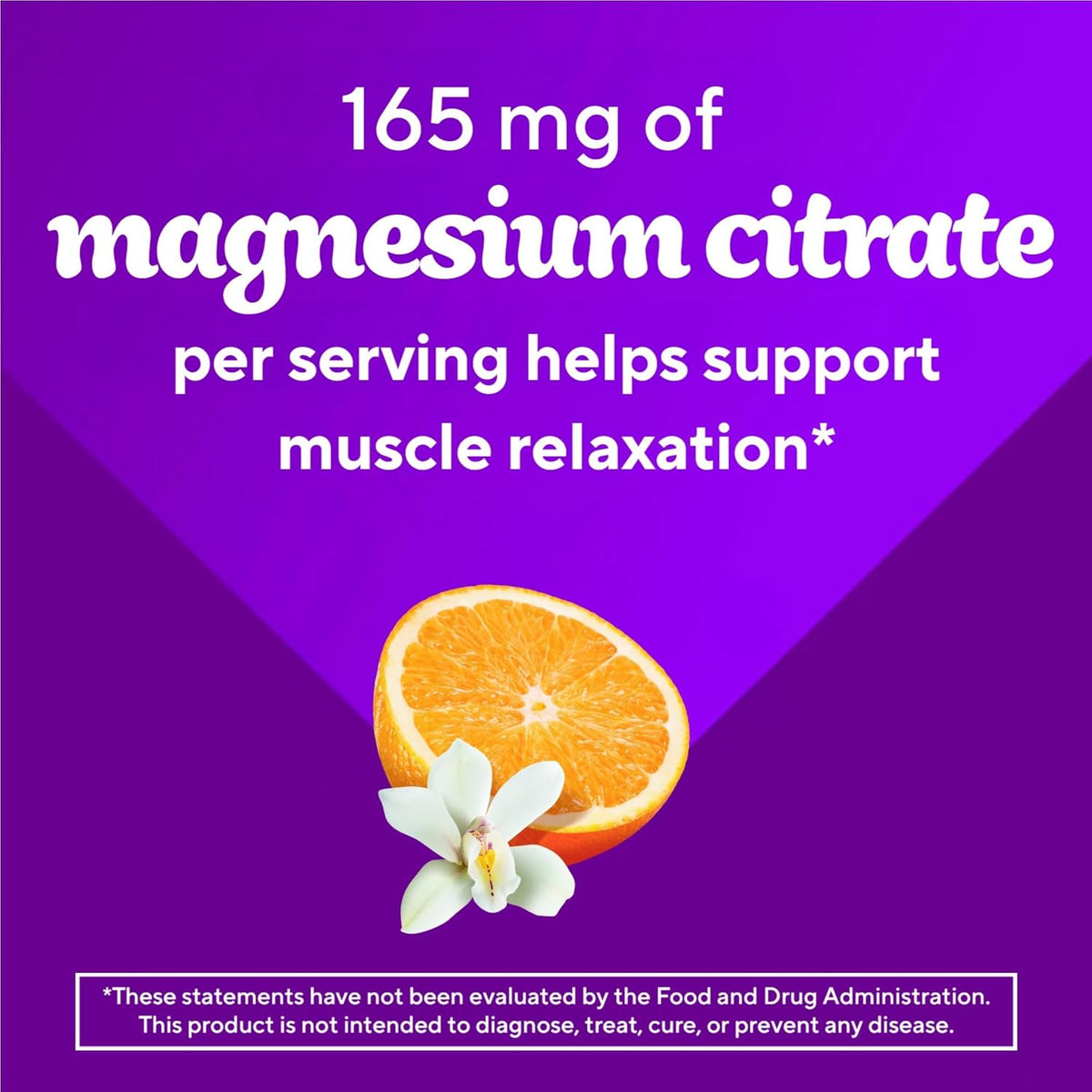 vitafusion Magnesium Gummy Supplement, Bring Calm to Your Vitamin Routine, Tropical Citrus Flavor, 60 Gummies, (Pack of 2)