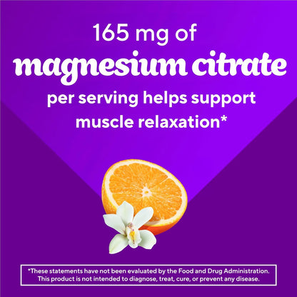 vitafusion Magnesium Gummy Supplement, Bring Calm to Your Vitamin Routine, Tropical Citrus Flavor, 60 Gummies, (Pack of 2)