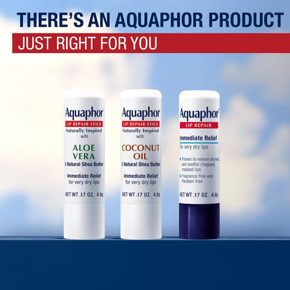 Aquaphor Naturally Inspired Lip Repair Sticks, Variety Pack