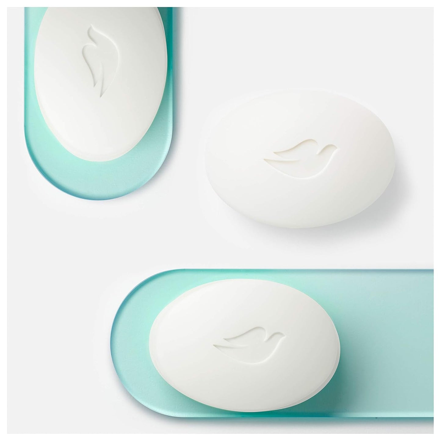 Dove Beauty Bar Soap Sensitive, 8 Bars for Sensitive Skin, Fragrance Free and Hypoallergenic 3.75 oz