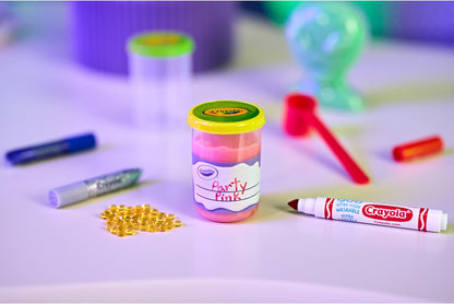 Crayola Goo All-in-1 Sensory Station, Galactic Slime Making Kit for Kids, Less Mess, DIY Arts & Crafts Set, Gifts for Kids, Ages 6+