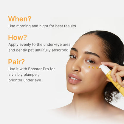 medicube Eye Serum with Kojic Acid Turmeric for All-Day Brightening Care