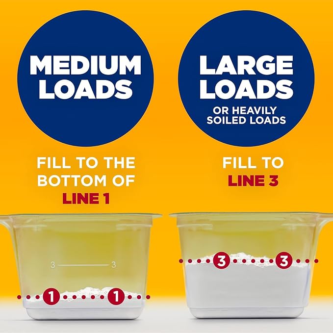 Arm & Hammer Powder Laundry Detergent, Professional Soap for Washing Clothes, 290 Loads, Free and Clear, Bulk 18lb Pail