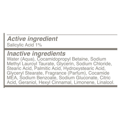 Dove Body Wash Acne Clear Clears & helps prevent acne 1% clearing salicylic acid-acne treatment 18.5 Fl oz (Pack of 4)