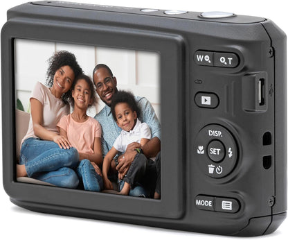Kodak PIXPRO FZ45 Digital Camera, 16MP Point & Shoot (Black)