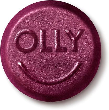OLLY Men's Multivitamin Gummy, Vitamins A, C, D, E, B, Zinc, BlackBerry Flavor, 45 Day Supply - 90 Count (Pack of 12)