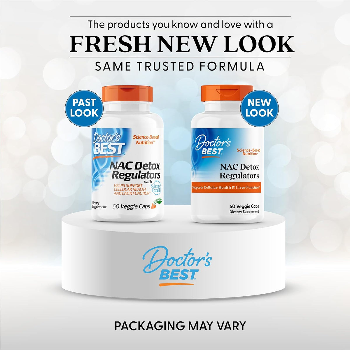 Doctor's Best NAC Detox Regulators Supplement, 180 Veg Caps