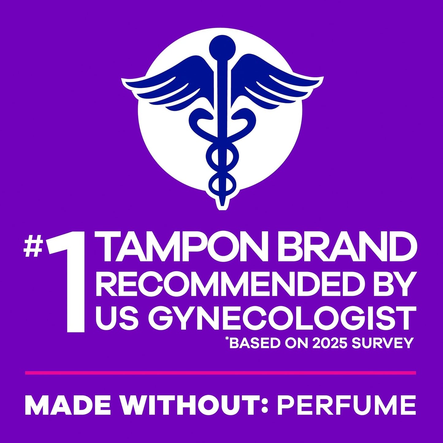 Tampax Radiant Tampons for Women Multipack, with LeakGuard Braid, Regular/Super Absorbency, Unscented, 28 Count, Packaging May Vary