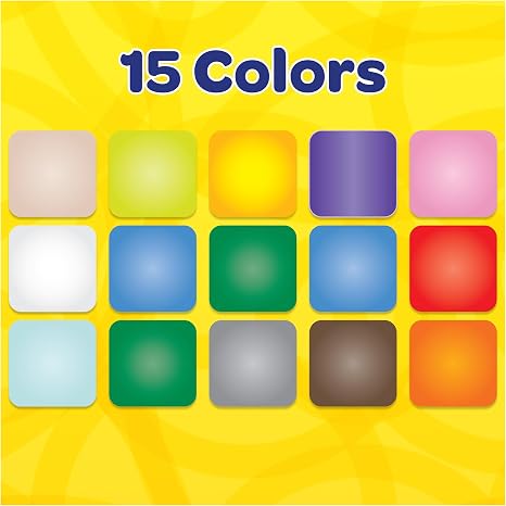 Crayola Model Magic (30 Pack), Air Dry Modeling Material, Teacher Classroom Must Haves, School Supplies for Kids, Soft Clay Alternative, 15 Colors, 1 oz Packs