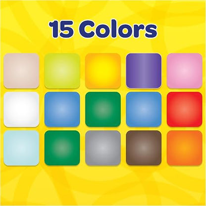 Crayola Model Magic (30 Pack), Air Dry Modeling Material, Teacher Classroom Must Haves, School Supplies for Kids, Soft Clay Alternative, 15 Colors, 1 oz Packs