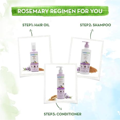 Mamaearth Rosemary Shampoo with Rosemary & Methi Dana 20.29 Fl Oz/600ml