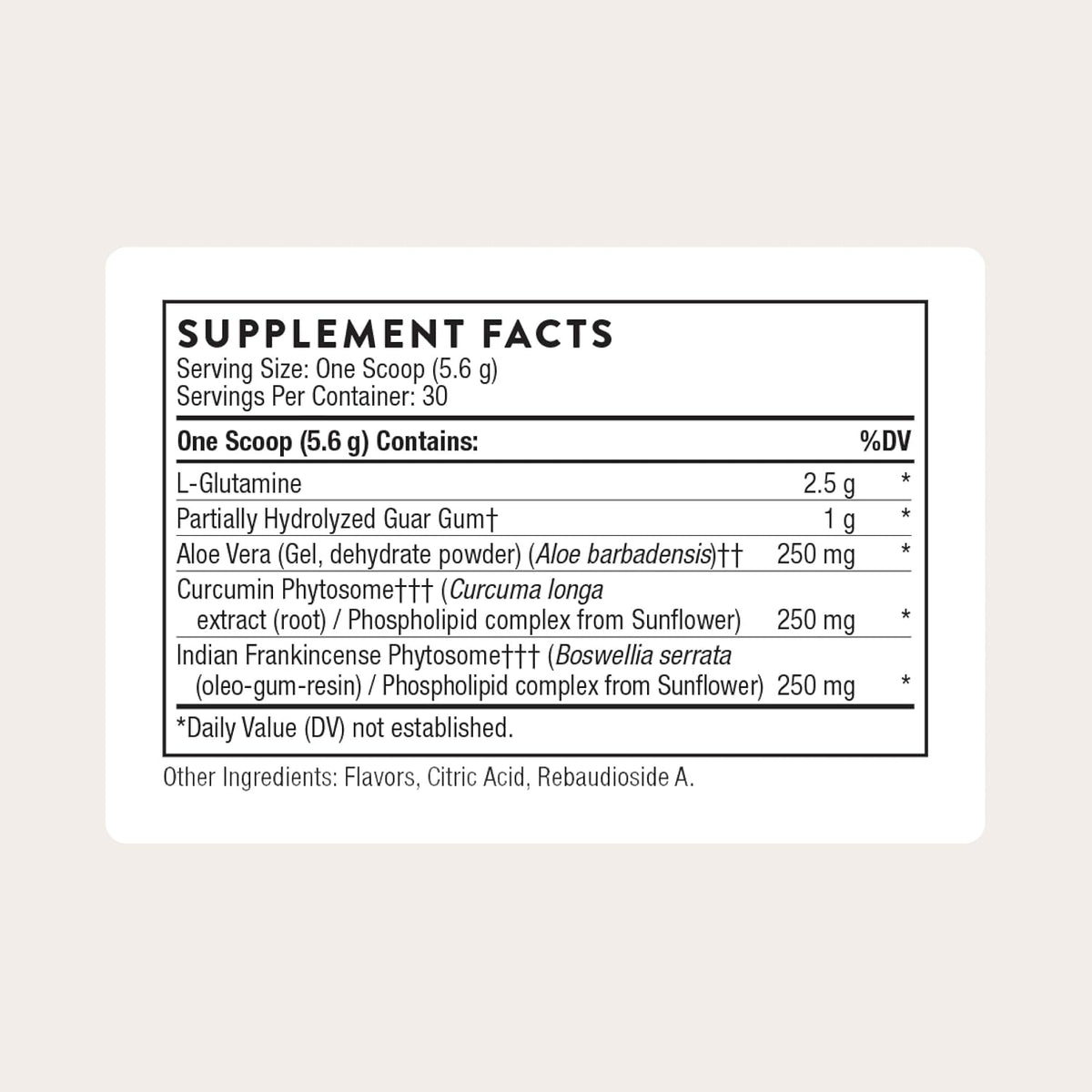THORNE - Leaky Gut Support (Formerly EnteroMend) - Gut Health Supplement - Supports Optimal Digestive Function & Bowel Regularity* - NSF Certified for Sport - Orange Vanilla Flavor - 30 Servings
