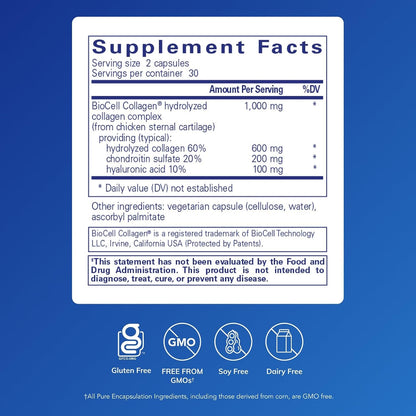 Pure Encapsulations Collagen JS, 60 Capsules