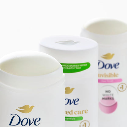 Dove Advanced Care Antiperspirant Deodorant Stick Beauty Finish for Helping Repair Skin Barrier After Shaving, with 72-Hour Sweat & Odor Protection, 2.6 oz