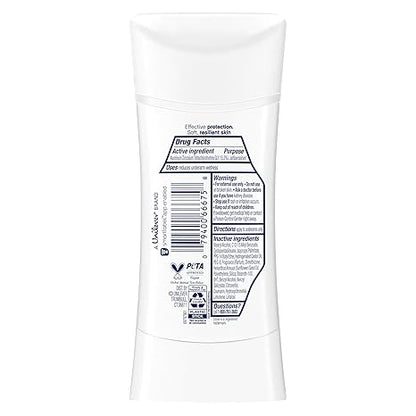 Dove Advanced Care Antiperspirant Deodorant Stick Lavender Fresh 4 ct for helping your skin barrier repair72 hr odor control and sweat protection for soft underarms with boosted ceramide levels 2.6 oz